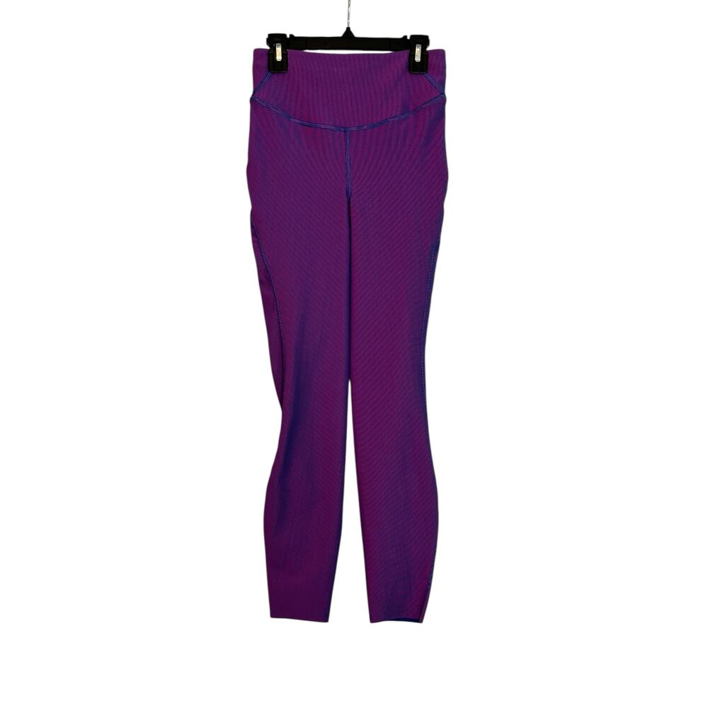 Lululemon sonic pink ribbed base pace high-rise tight 25" leggings size 4 - Picture 6 of 10